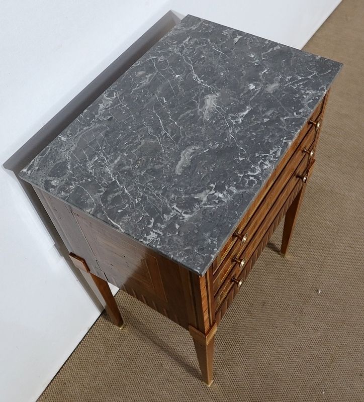 Small Coffee Table In Precious Wood, Louis XVI – Early 19th Century photo for sale