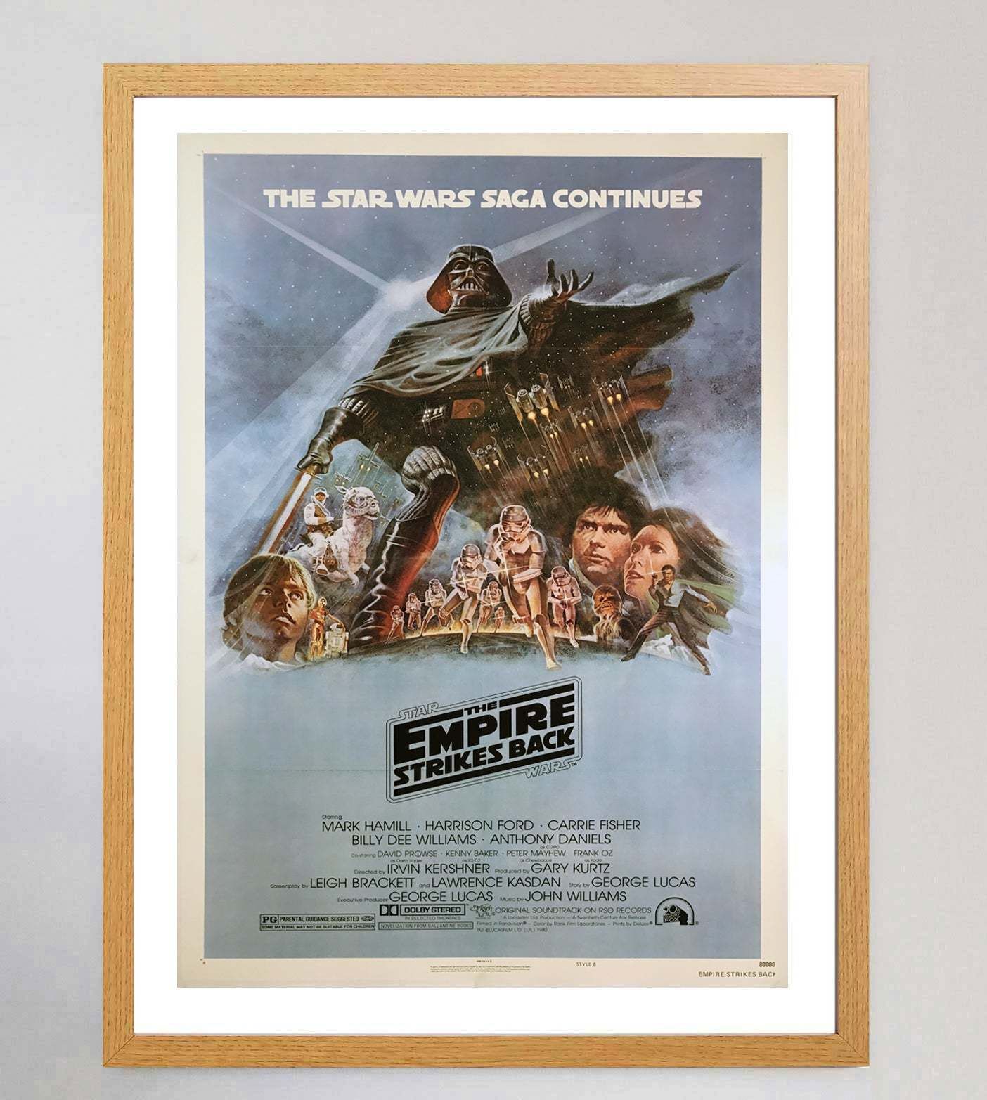Star Wars The Empire Strikes Back Original Vintage Poster photo Art