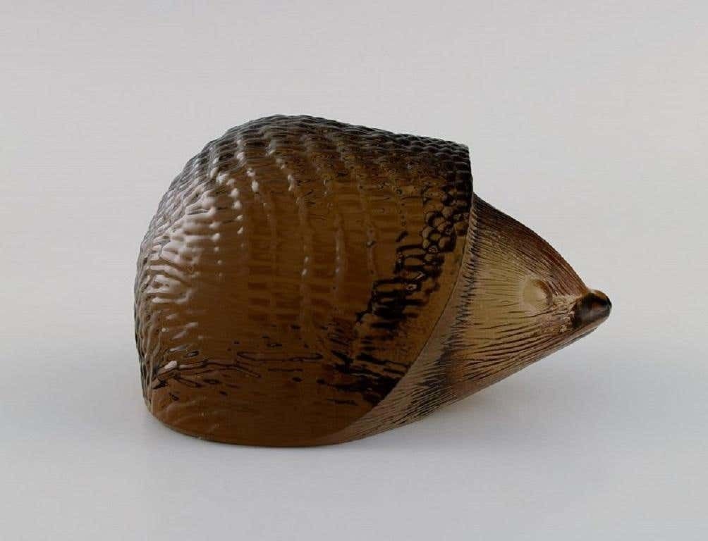 Paul Hoff For Swedish Glass, Four Figures In Art Glass, Wwf, 1980s photo 273.0