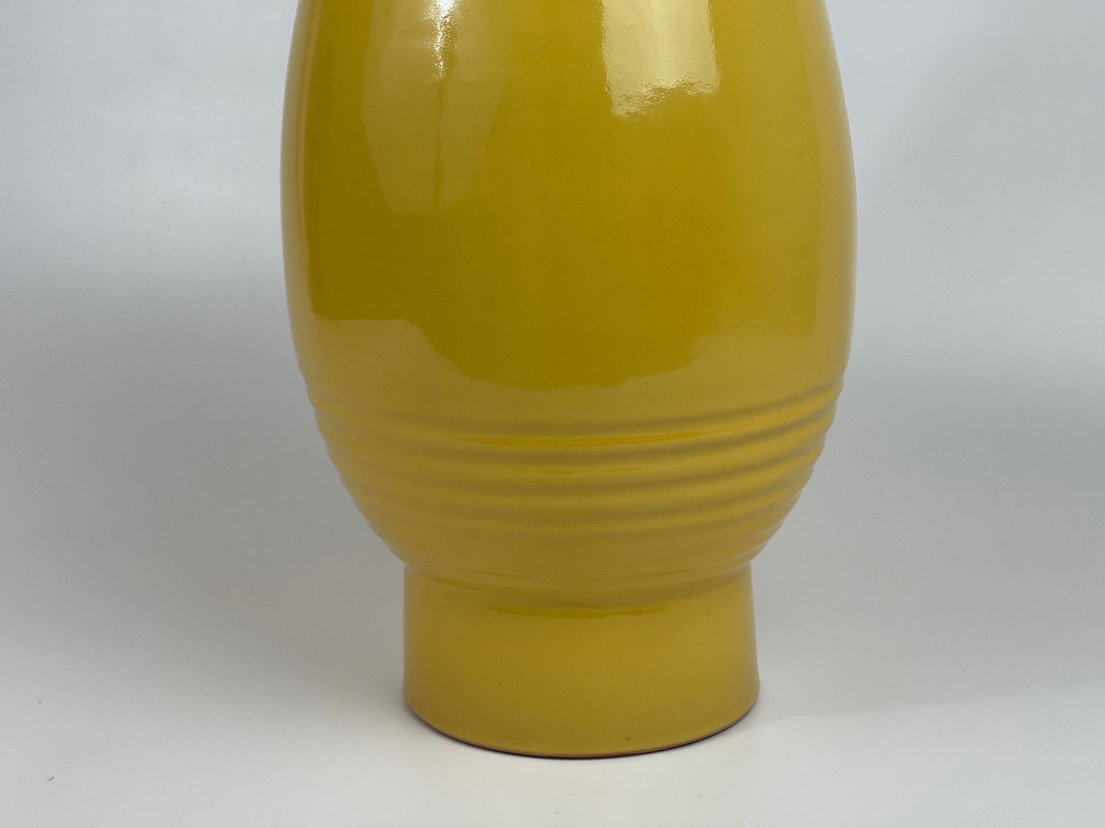 Large Swedish Ceramic Vase By Ewald Dahlskog For Bo Fajans photo for sale
