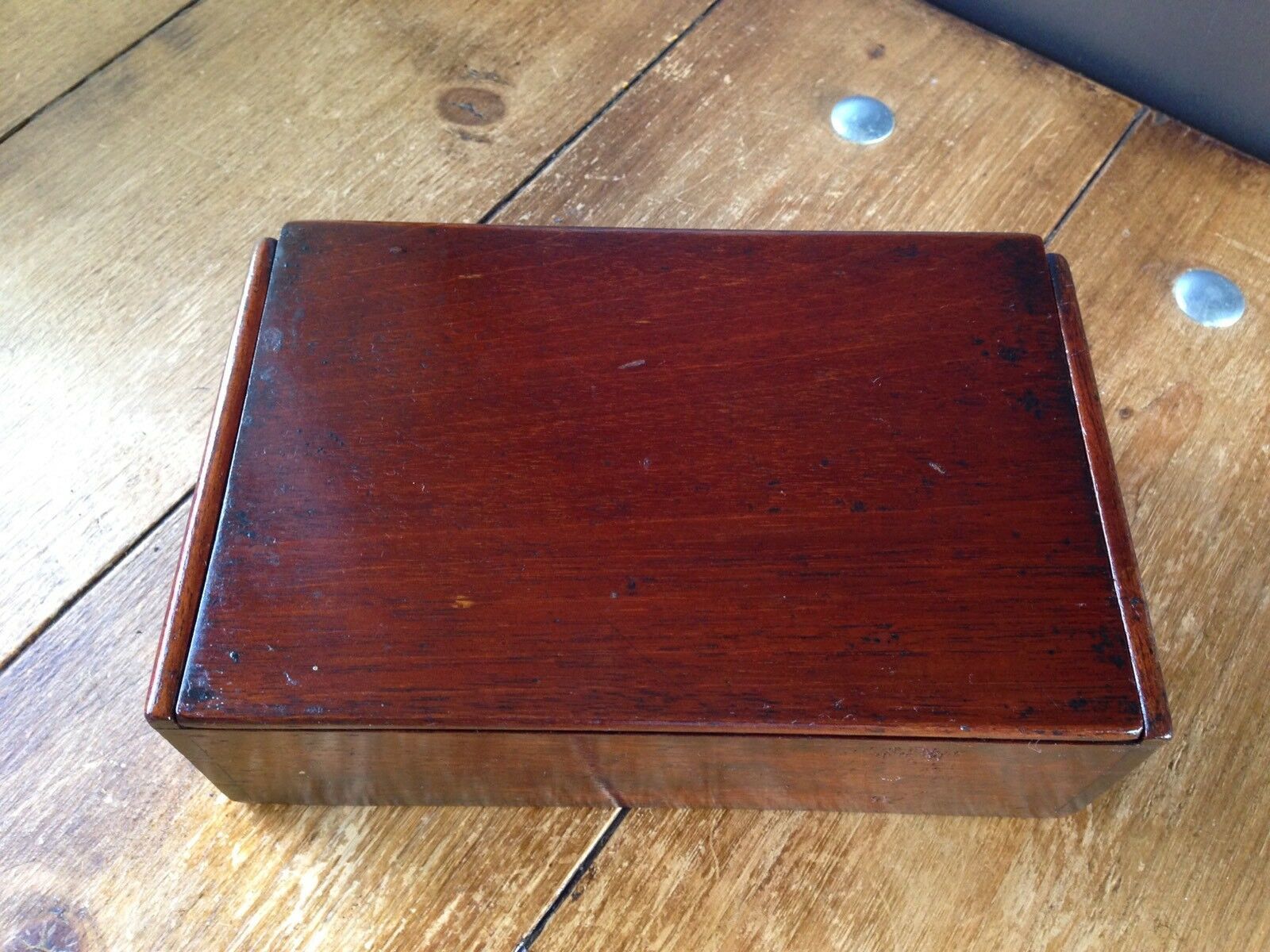 Rare Antique Victorian Wooden Cigar Box Gilded 2d 3d Shop Counter Display Waiter photo for sale