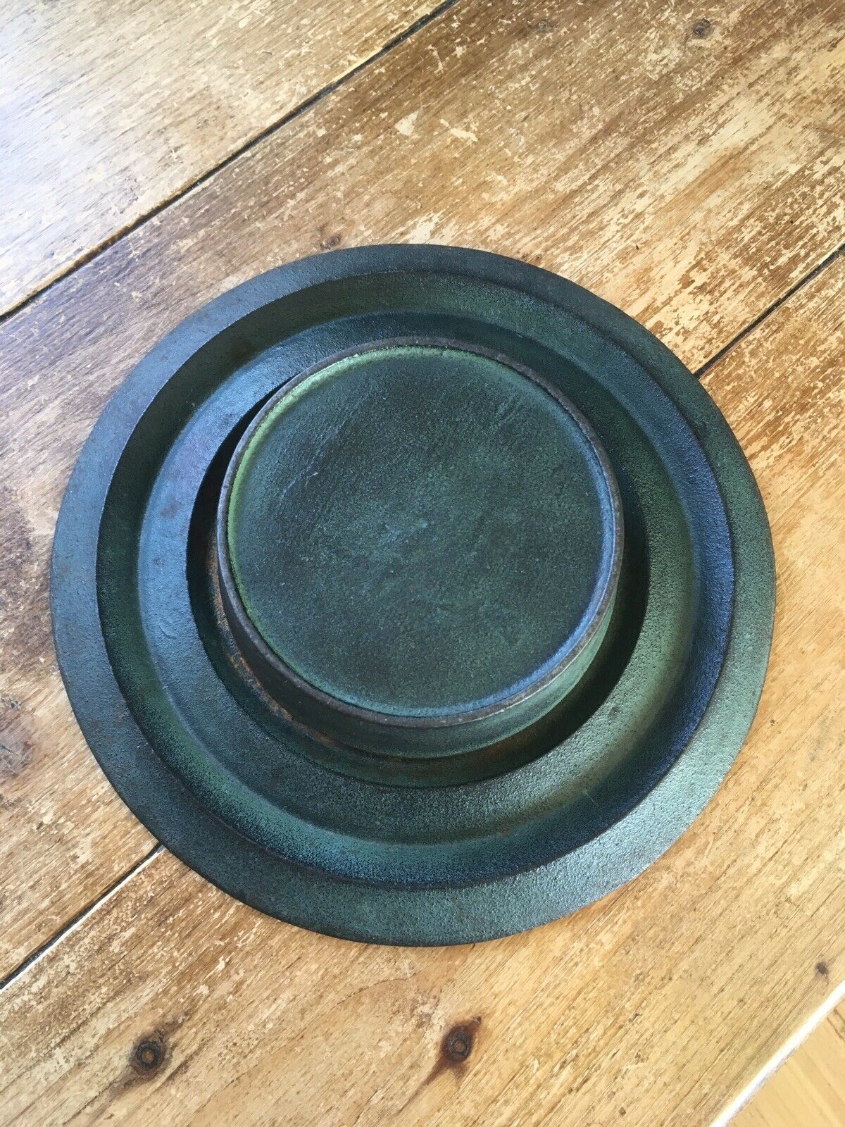 C1948 70 Crown Electricals Japan Cast Iron Stereo Tv Radio Advertising Dish Bowl photo vintage