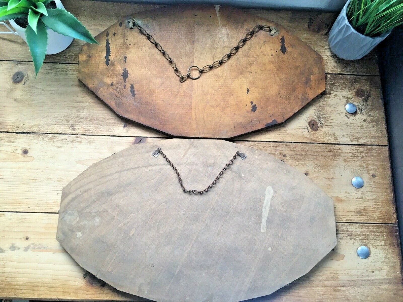 photo furniture 2 Gorgeous 1930's Art Deco Period Mirrors Multi Faceted Edge Near Pair 1920's