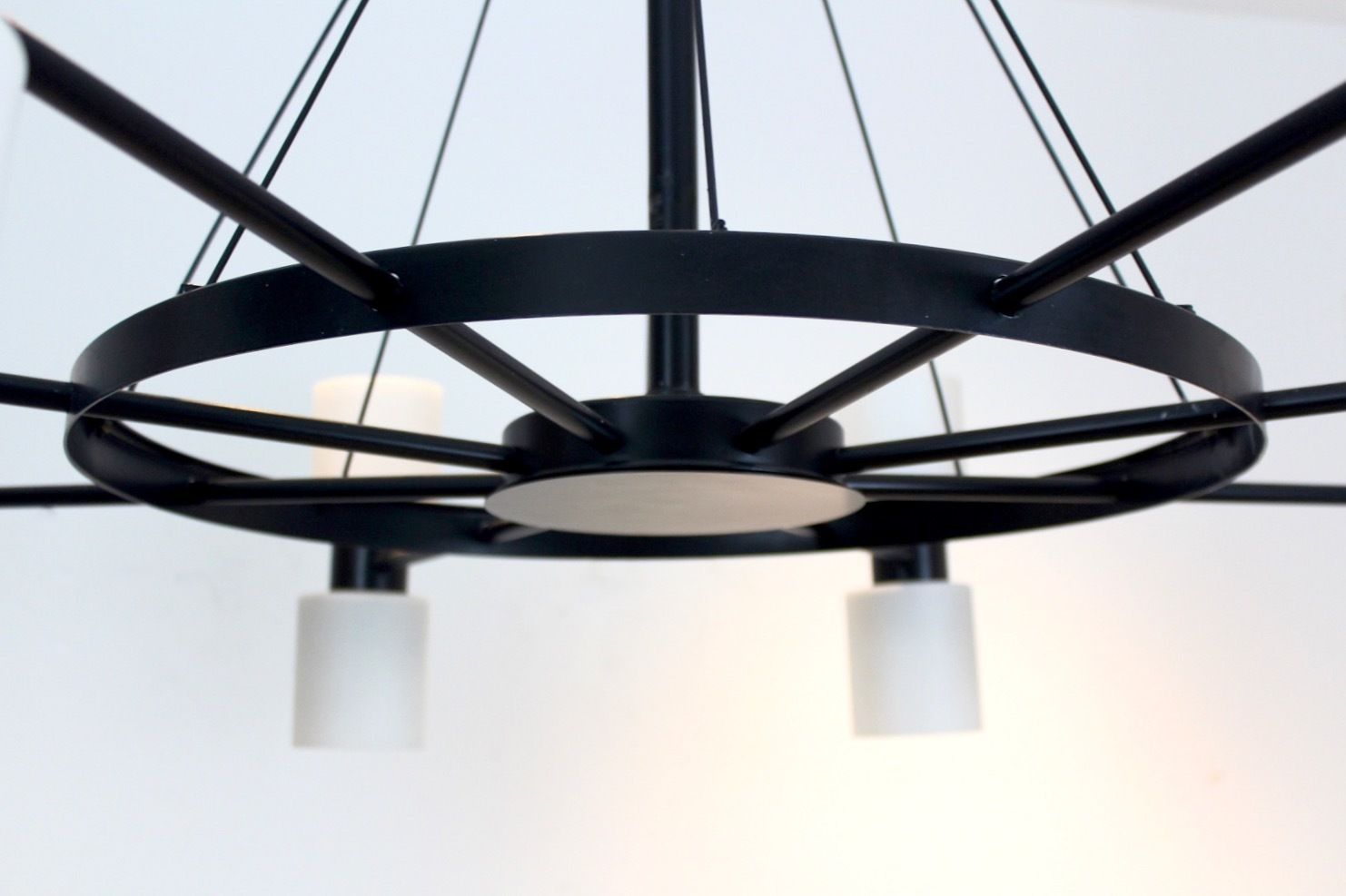 Sixteen Light Chandelier 'Zonnewende' By J.W. Bosman For Raak Amsterdam, 1965 photo 4005.04