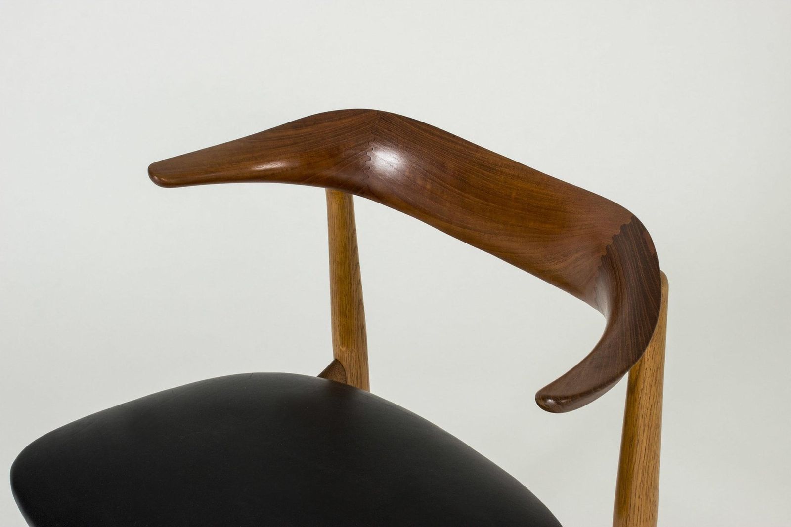 photo furniture Cowhorn Chairs By Knud Færch, Set Of 2