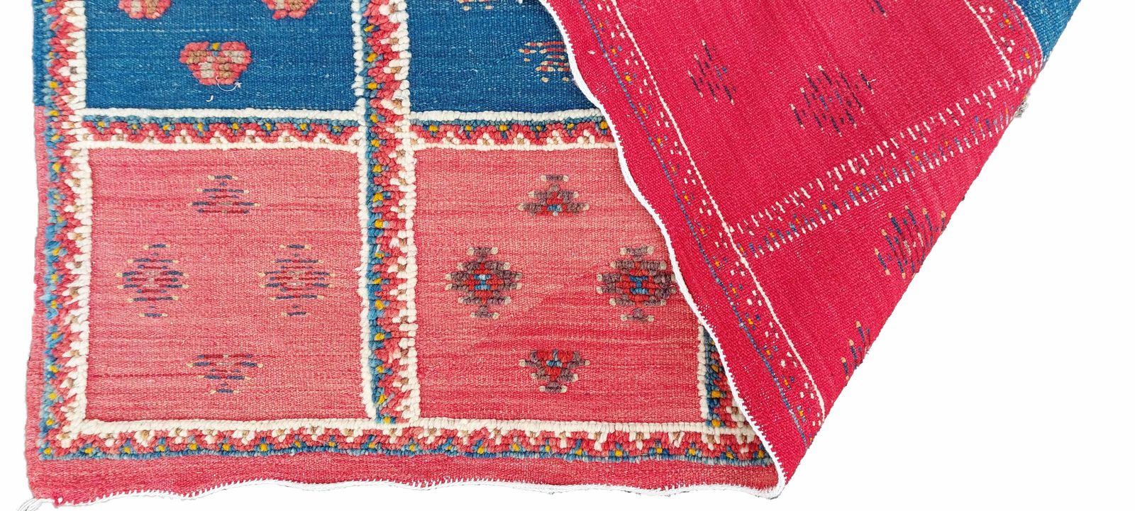 No Custom Fee/ 6.5×3.2 Ft Colourful Moroccan Beber Rug. Handwoven Camel Hair Carpet photo Textiles
