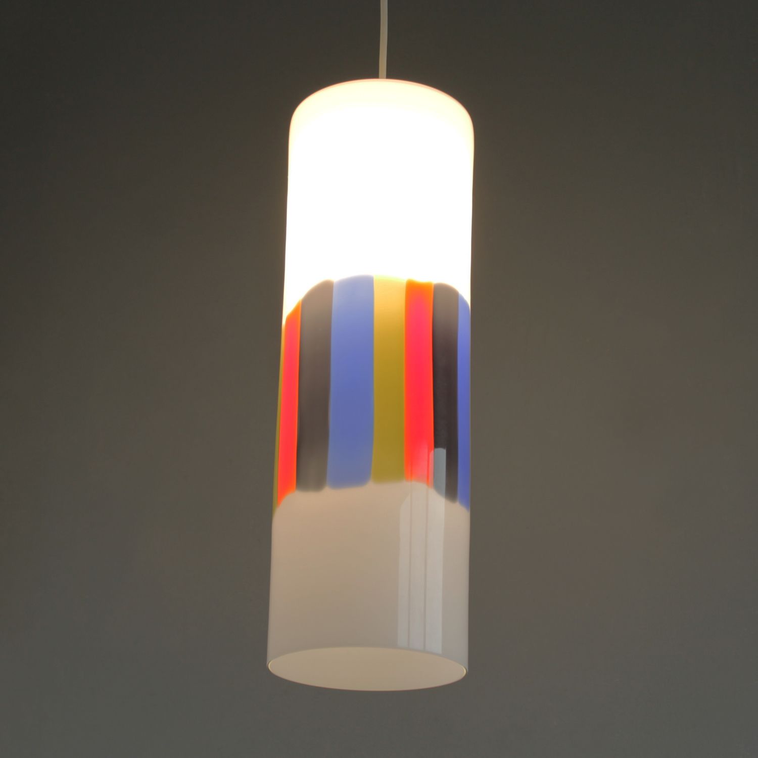 Art Glass Pendant L59 By Alessandro Pianon For Vistosi photo Lighting