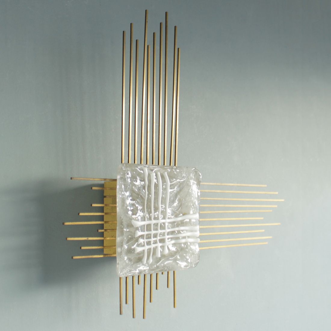 photo buy Sculpturele Wandlamp Van Angelo Brotto Voor Esperia Italy, Jaren 1960