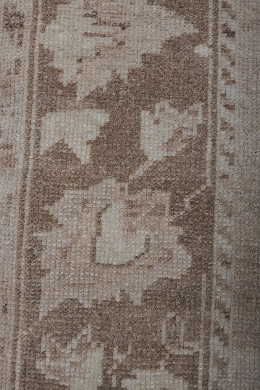 photo for sale Tribal Mid 20th Century Handmade Turkish Anatolian Accent Carpet In Tan