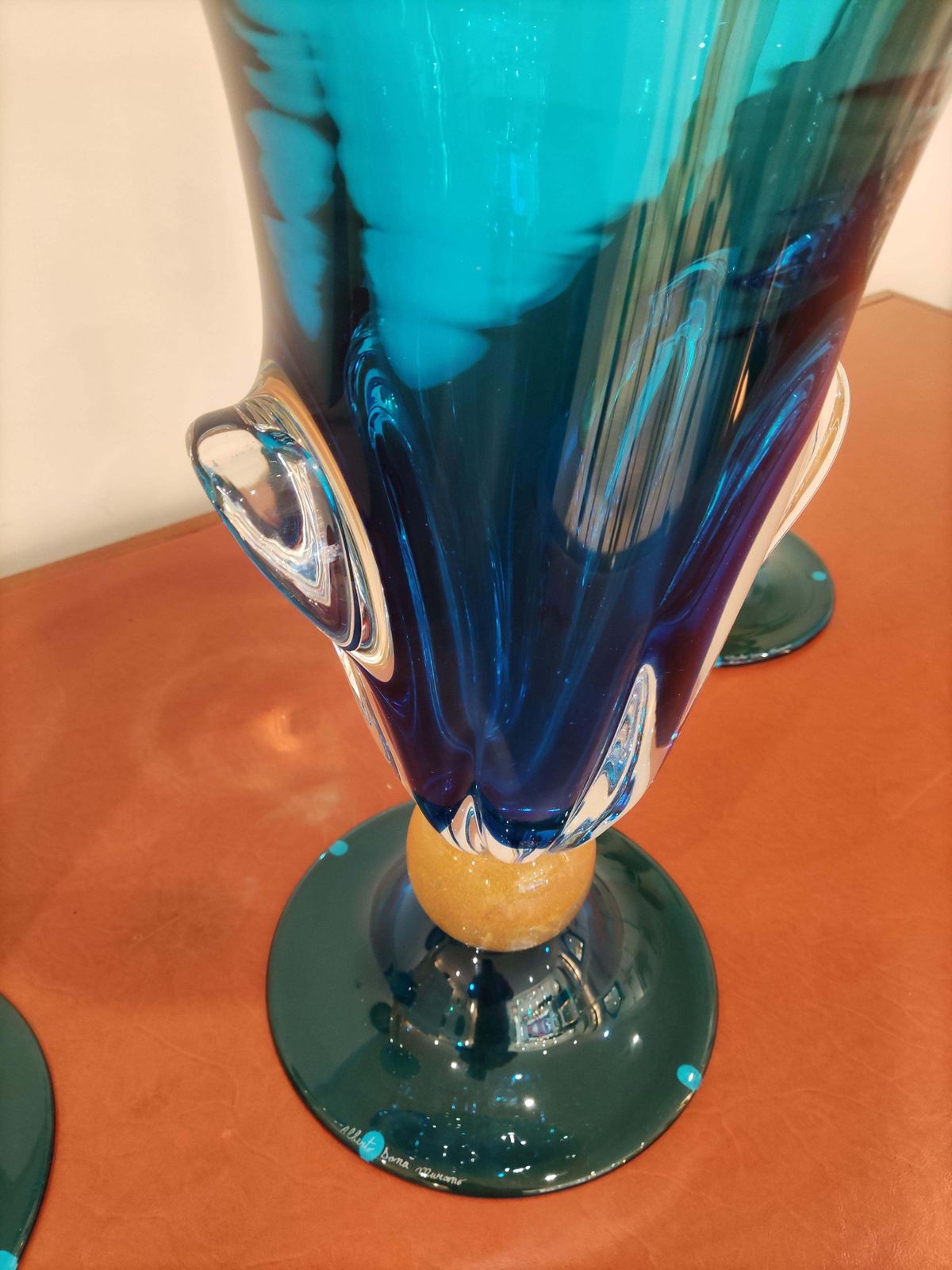photo furniture Alberto Donà Set Of 3 Pièces '2 Candlesticks And 1 Vase'