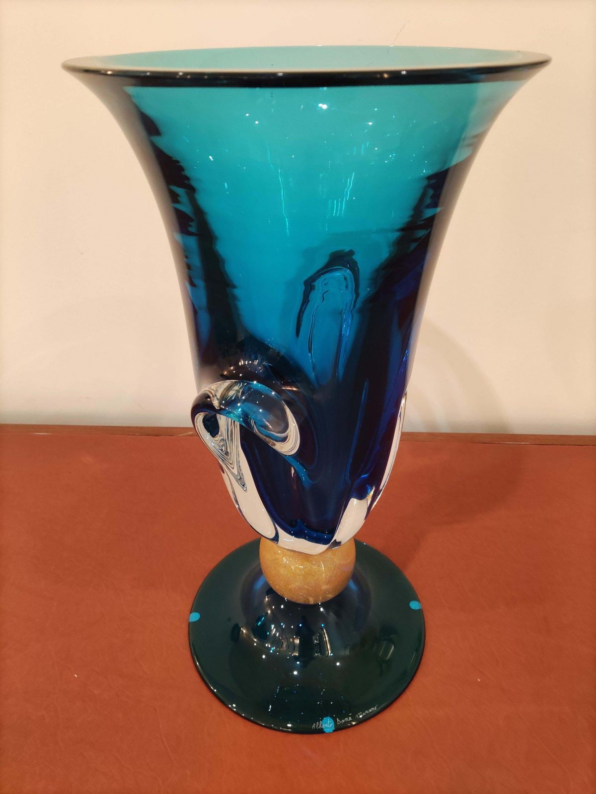 photo vinterior Alberto Donà Set Of 3 Pièces '2 Candlesticks And 1 Vase'