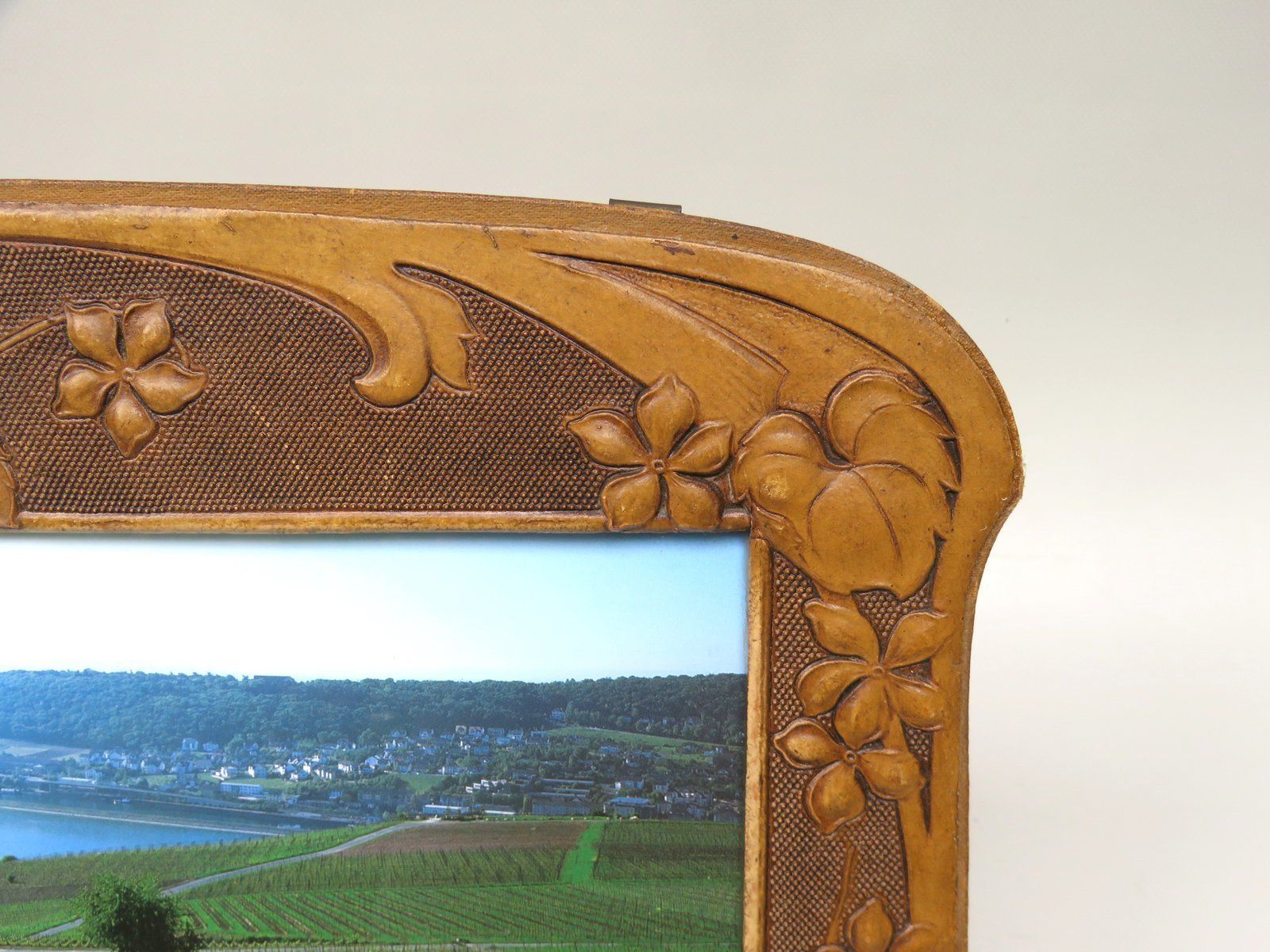 photo furniture Art Nouveau Picture Frame In Vulcanized Fibre