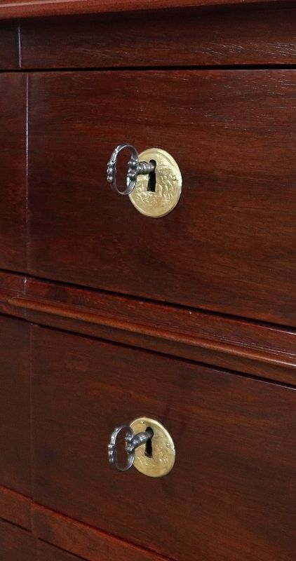 Rare Chest Of Drawers, Louis XVI Period – 18th Century photo vintage