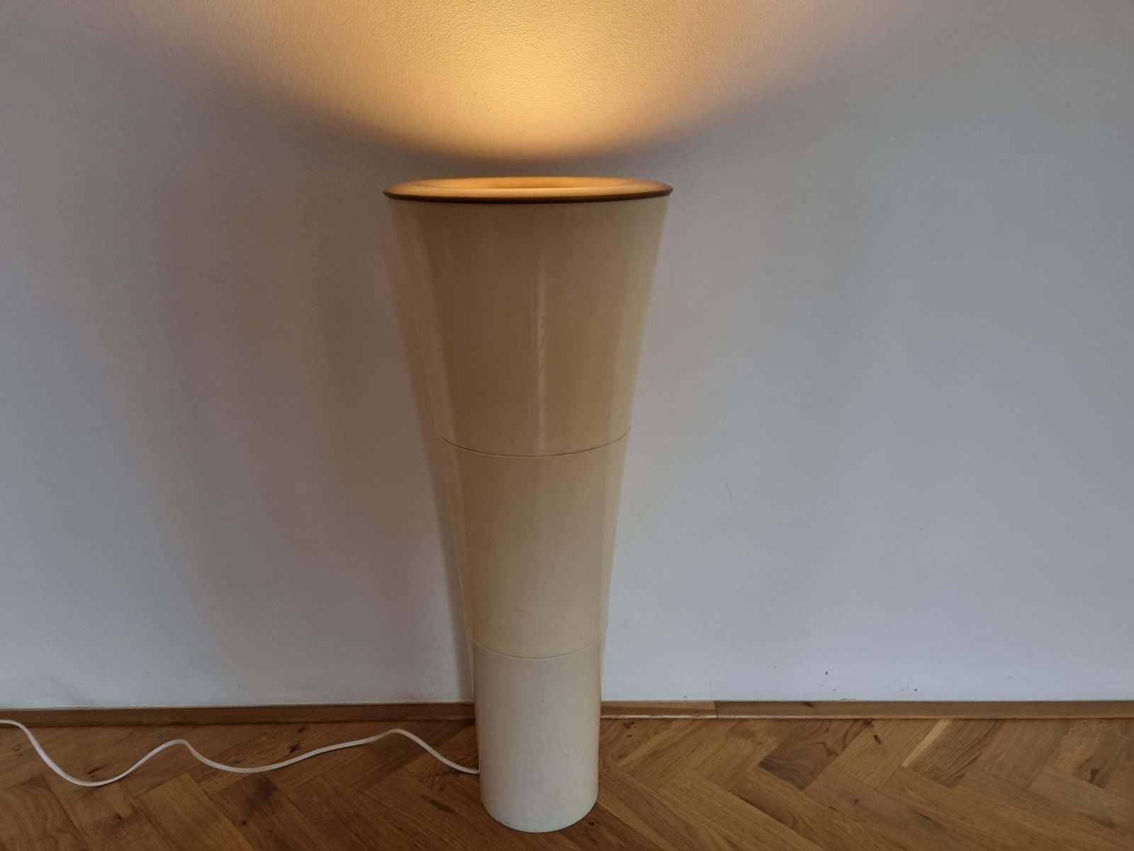 Mid Century Floor Lamp Fackla, Ikea, Uplighter, Sweden, 1980s photo vinterior