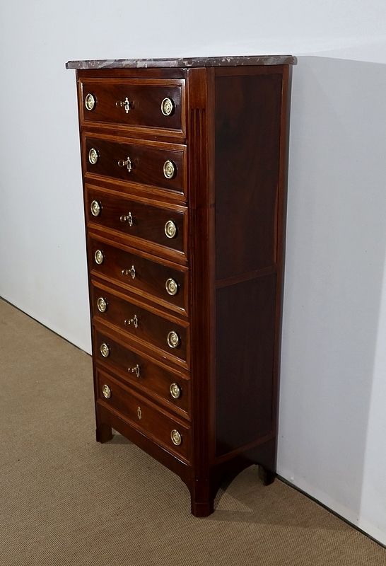 Small Semainier In Mahogany,  Louis XVI Period, 18th Century photo for sale