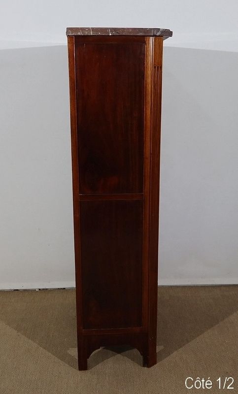 photo vintage Small Semainier In Mahogany,  Louis XVI Period, 18th Century