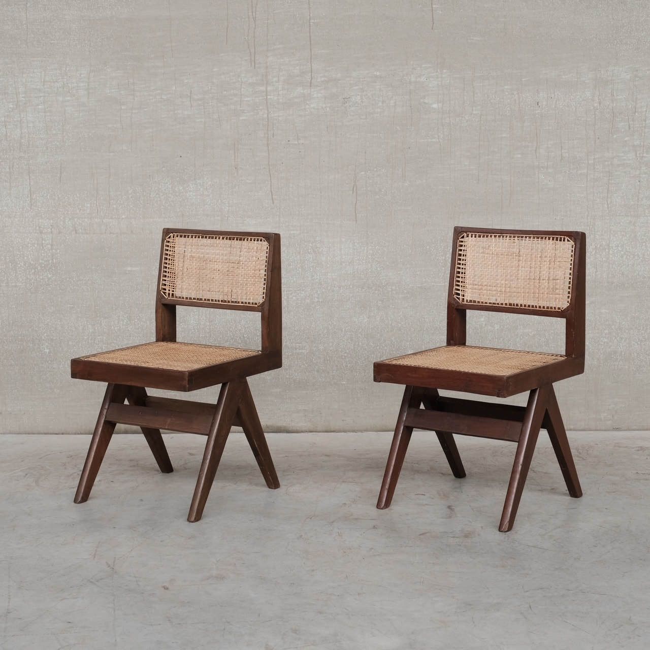 photo furniture Pierre Jeanneret Mid Century Chandigarh Pj Si 25 A Chair