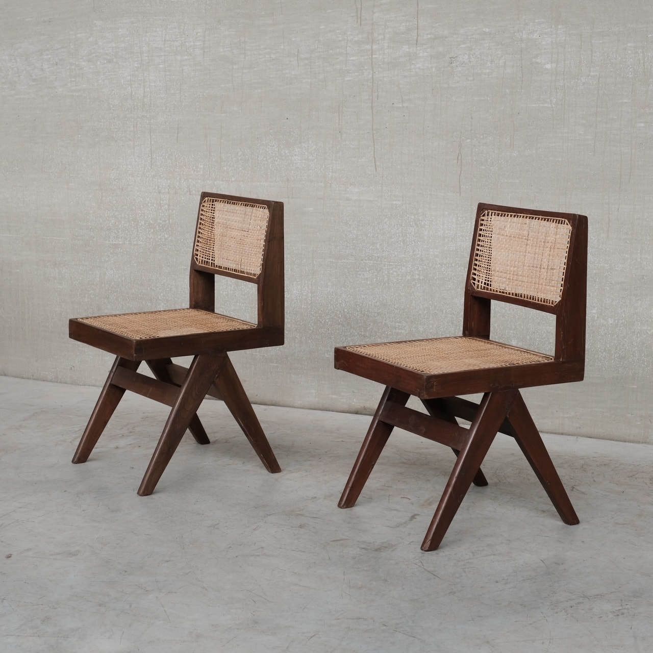 photo for sale Pierre Jeanneret Mid Century Chandigarh Pj Si 25 A Chair