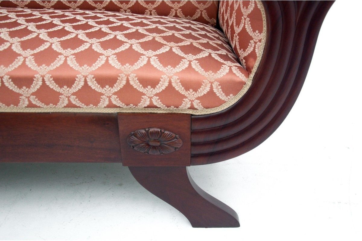 photo furniture Antique Sofa, Northern Europe, Turn Of The 19th And 20th Centuries.
