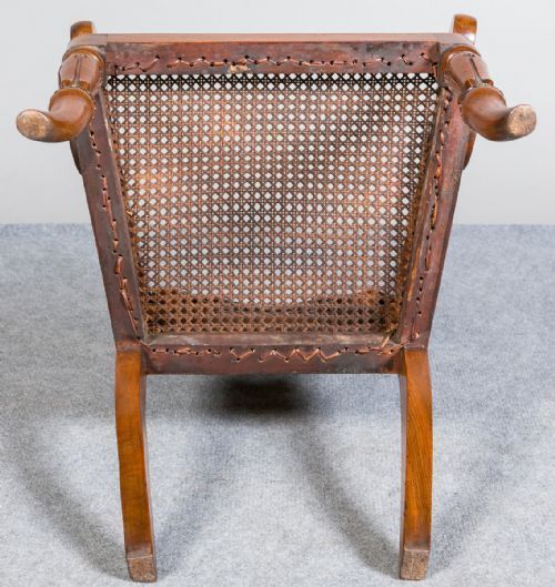 Unusual Pair Of Anglo Indian Elbow Chairs photo furniture
