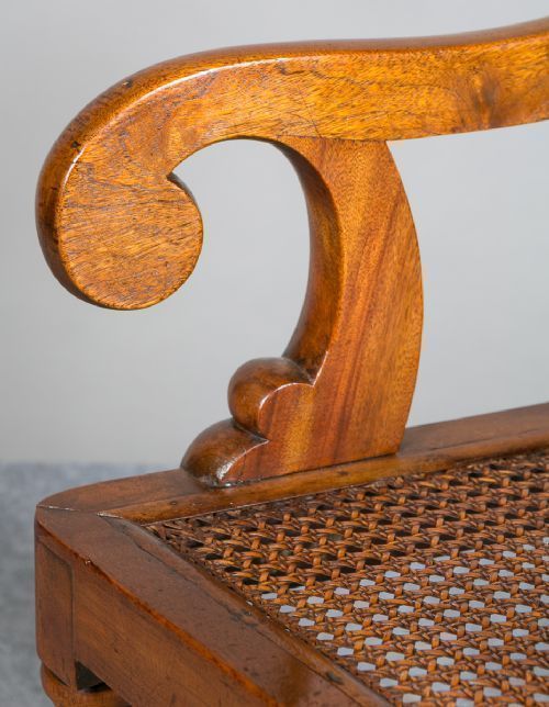 Unusual Pair Of Anglo Indian Elbow Chairs photo buy