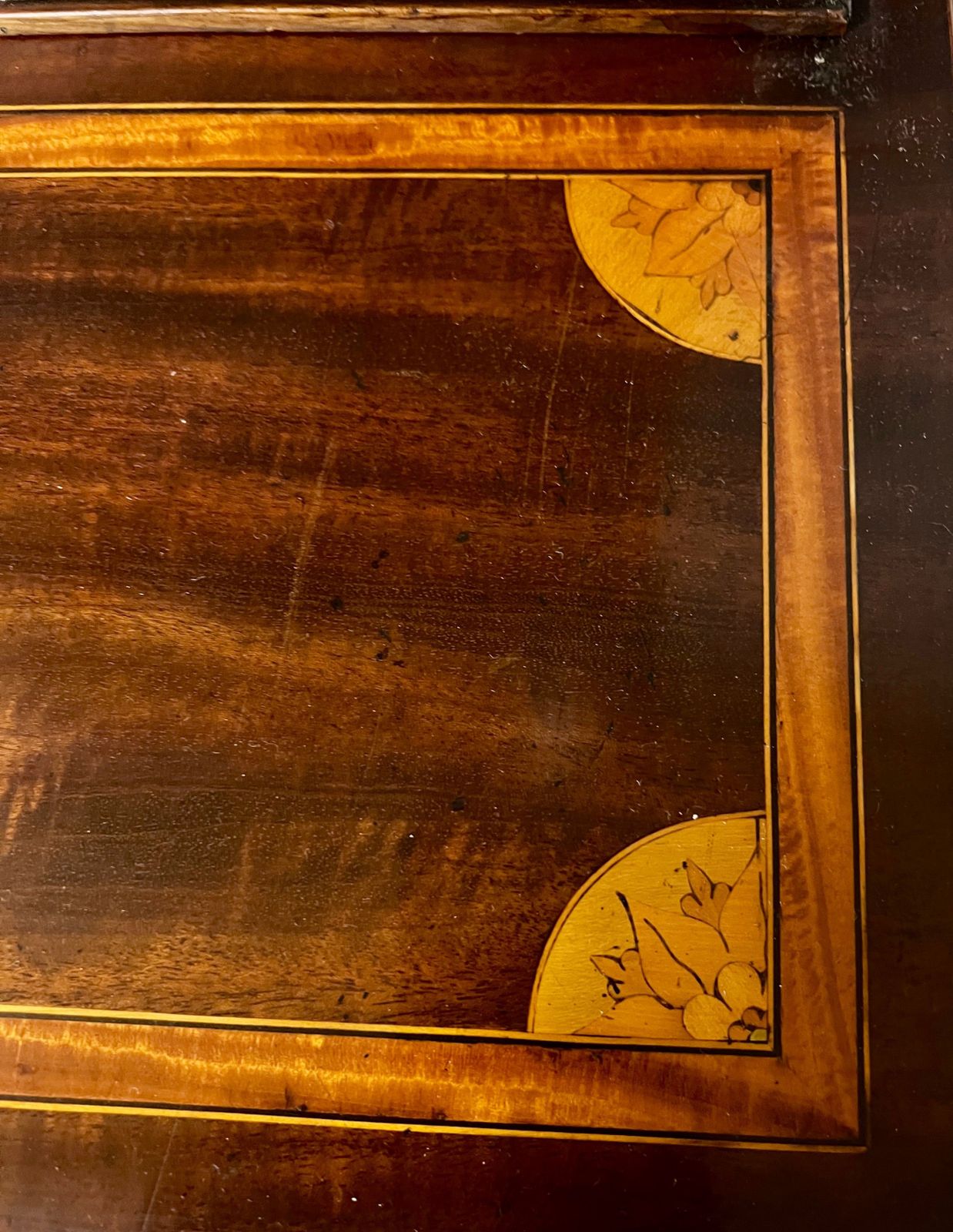 Antique Sheraton Revival Inlaid Cabinet photo 1073.0