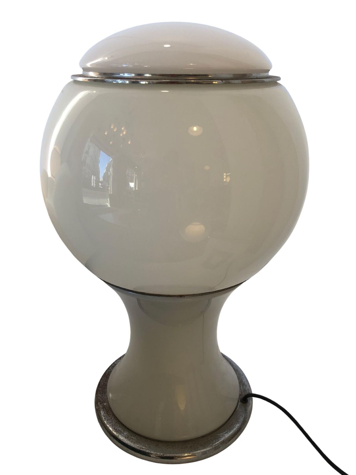 Rare Pair Of 'Mongolfiera' Lamp By Gianni Celada For Fontana Arte, Italy, 1960s photo furniture