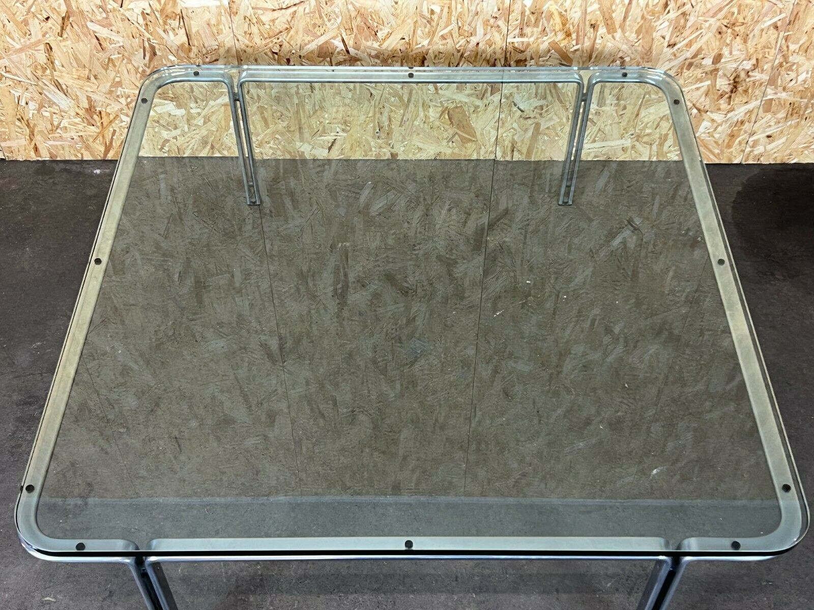 60s 70s Horst Brüning Coffee Table Kill International Coffee Table Glass Design photo vintage