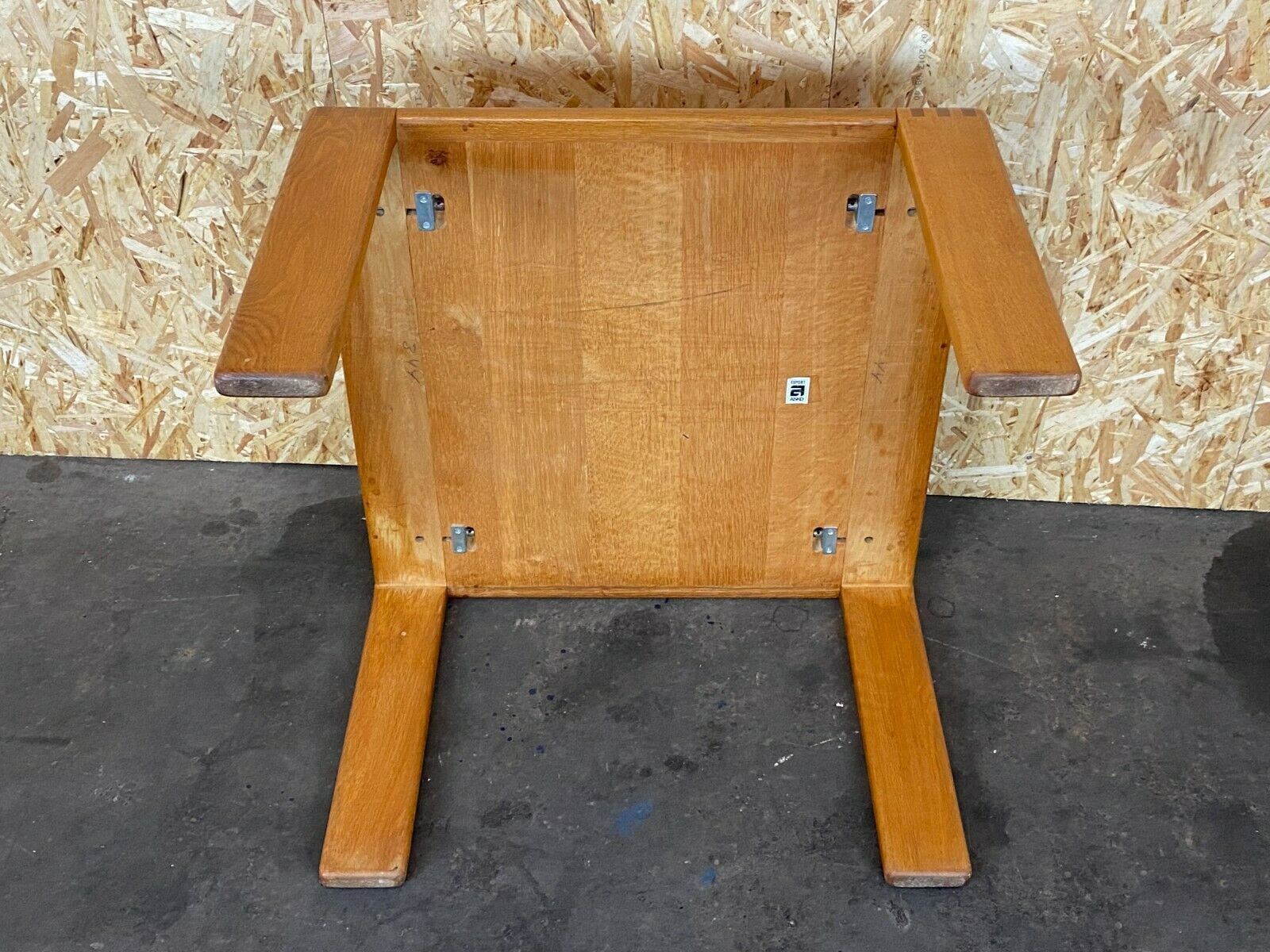 photo furniture 60s 70s Oak Coffeetable Esko Pajamies Asko Finland 60s 70s
