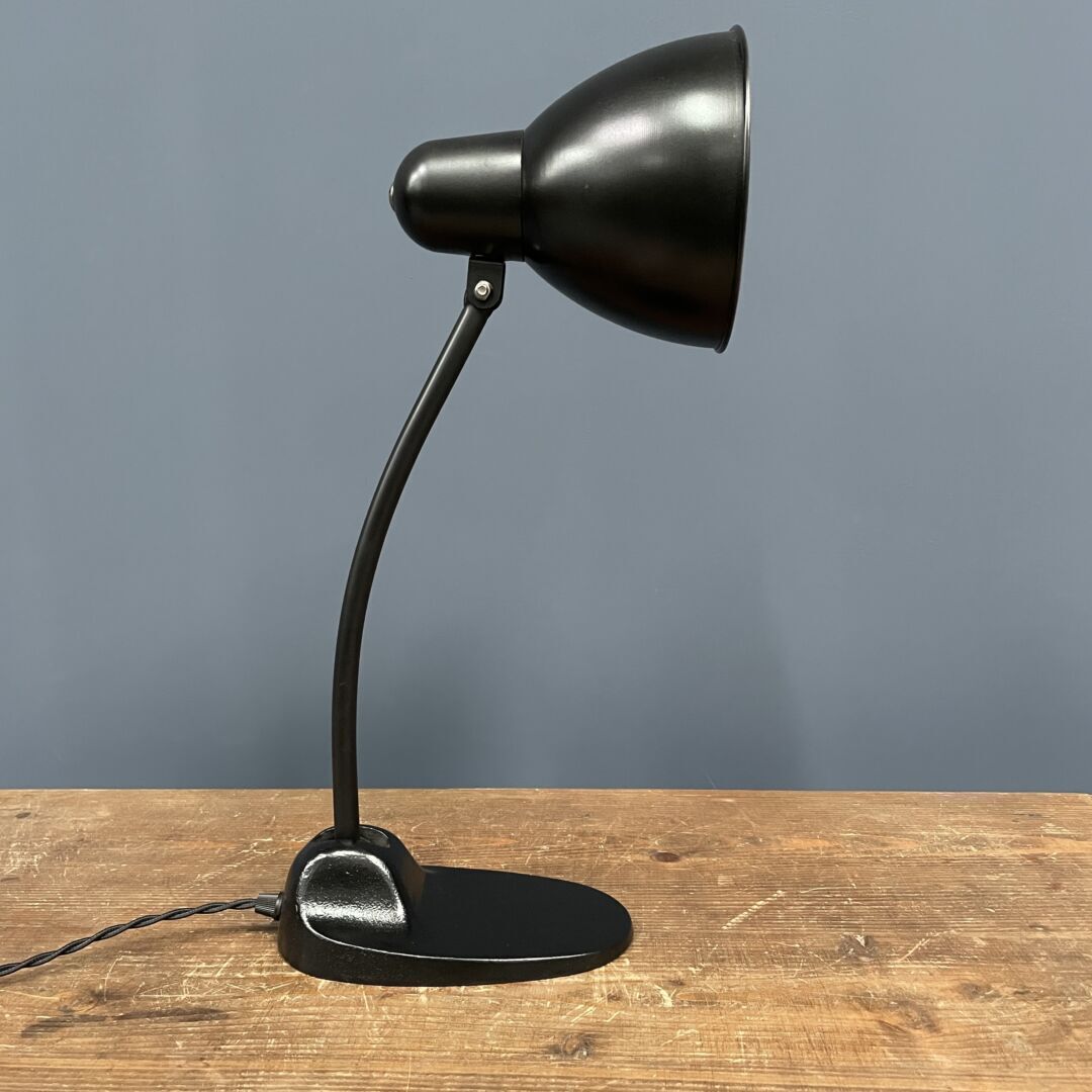 Zwarte Siemens Bureaulamp Model L299 photo 262.0