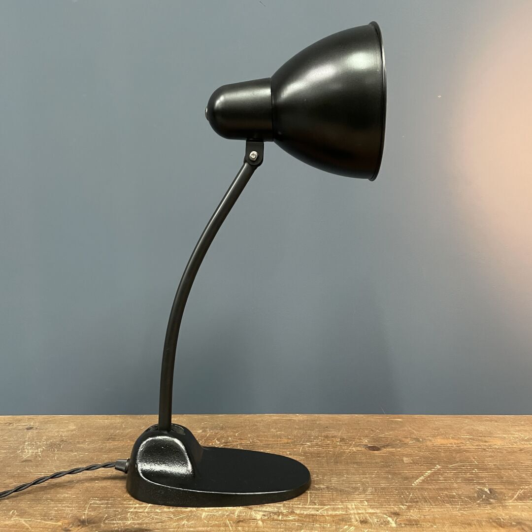 Zwarte Siemens Bureaulamp Model L299 photo vinterior