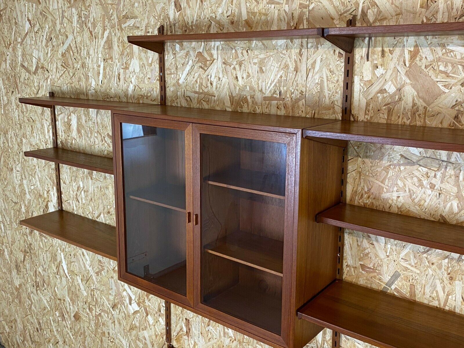 photo furniture 60s 70s Teak Teak Shelf Wall Unit Kai Kristiansen Danish Design