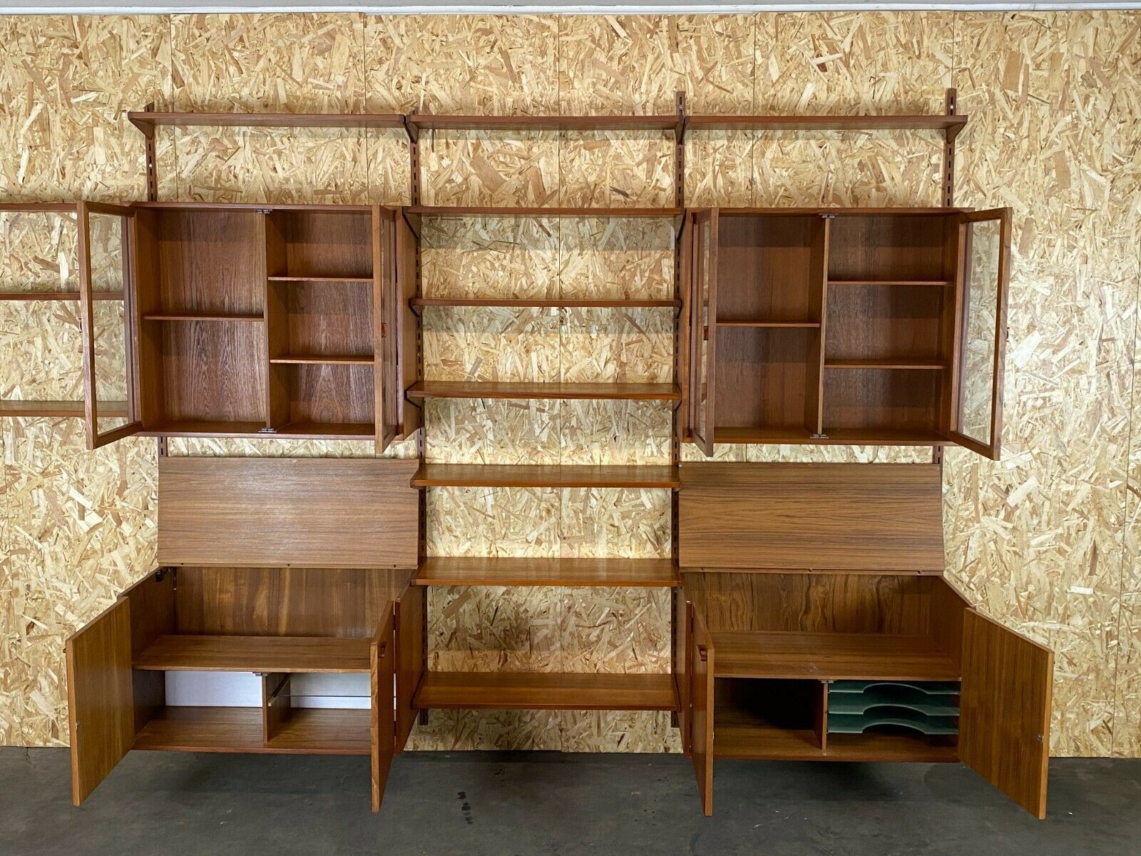 Furniture 60s 70s Teak Teak Shelf Wall Unit Kai Kristiansen Danish Design photo