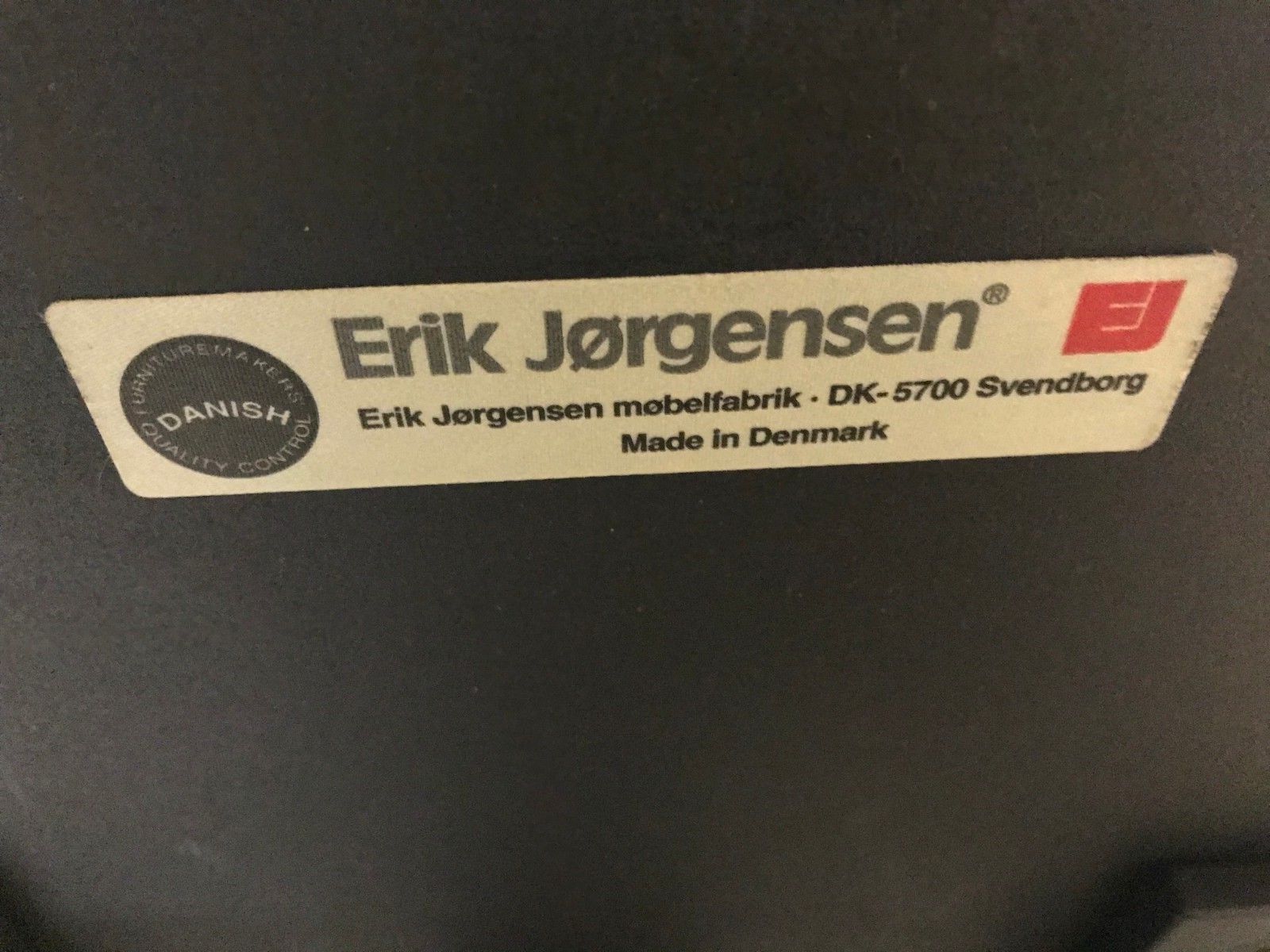 1240.0 Erik Jørgensen Ej70 "Partner" Chair By Joannes Foersom & Peter Hiort Lorenzen photo