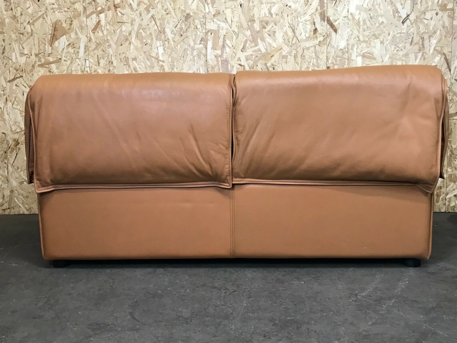 Furniture 70s Sofa 2 Seater Leather Sofa Niels Bendtsen Lotus For N. Eilersen Danish Design photo