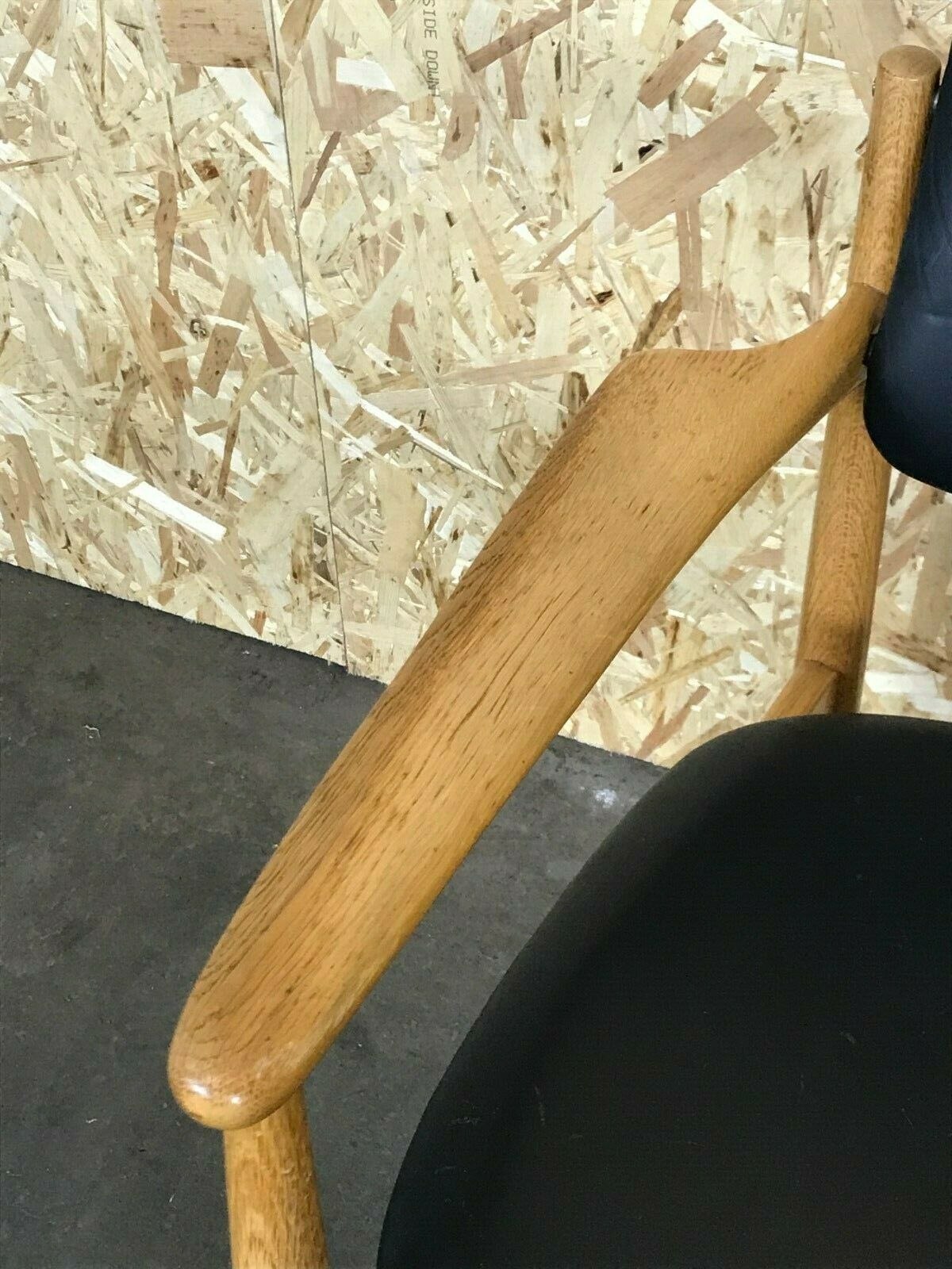 60s 70s Dining Chair Arm Chair Danish Design Oak Eiche Denmark 60s photo 249.0