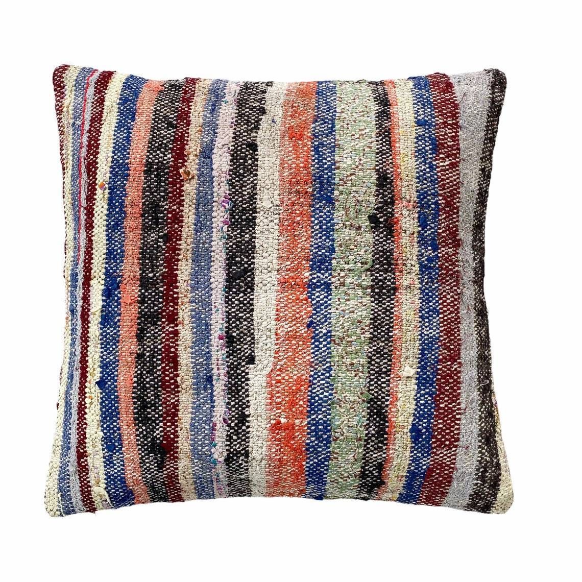 Kilim Pillow 60 X 60 Cm Tapis Kelim Kilim Pillow Cover Vintage Meditation Bench Kelim Teppich Boho Kilim Cushion Kilim Sofa Turkish Pillow