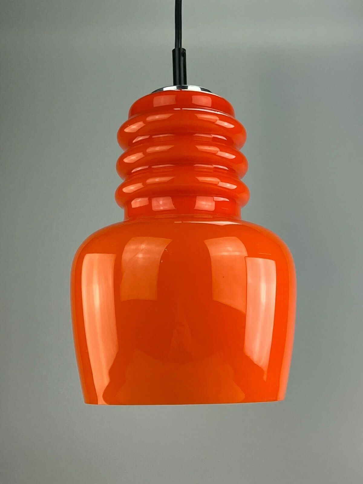 60s 70s Peill & Putzler Hanging Lamp Ceiling Lamp Glass Space Design Lamp photo furniture