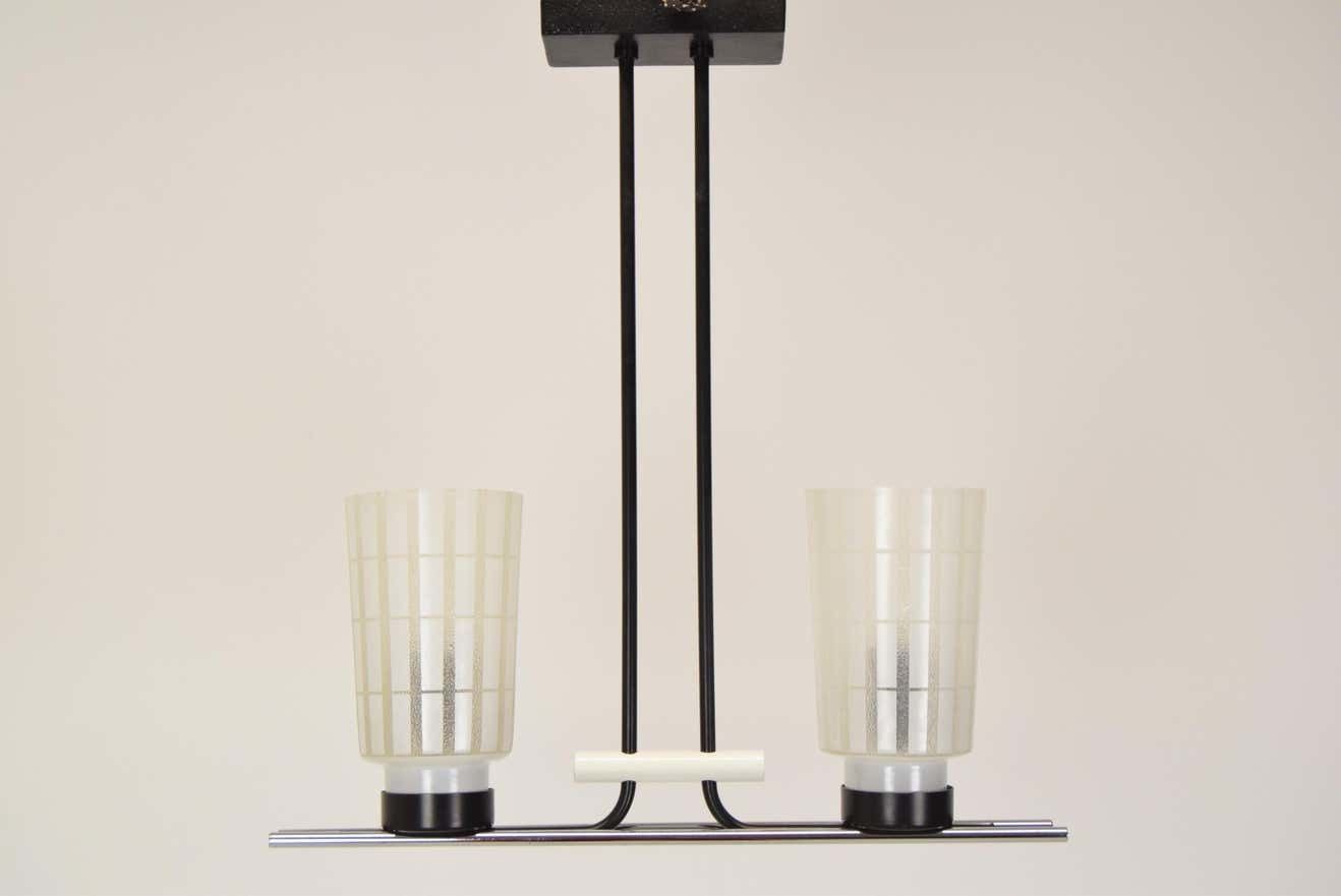 Mid Century Chandelier/Jilove U Decina,1970's photo furniture