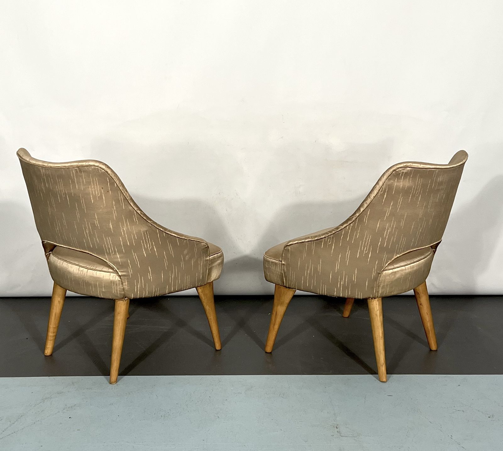 Italian Mid Century Bedroom Chairs From 50s. Set Of Two photo furniture