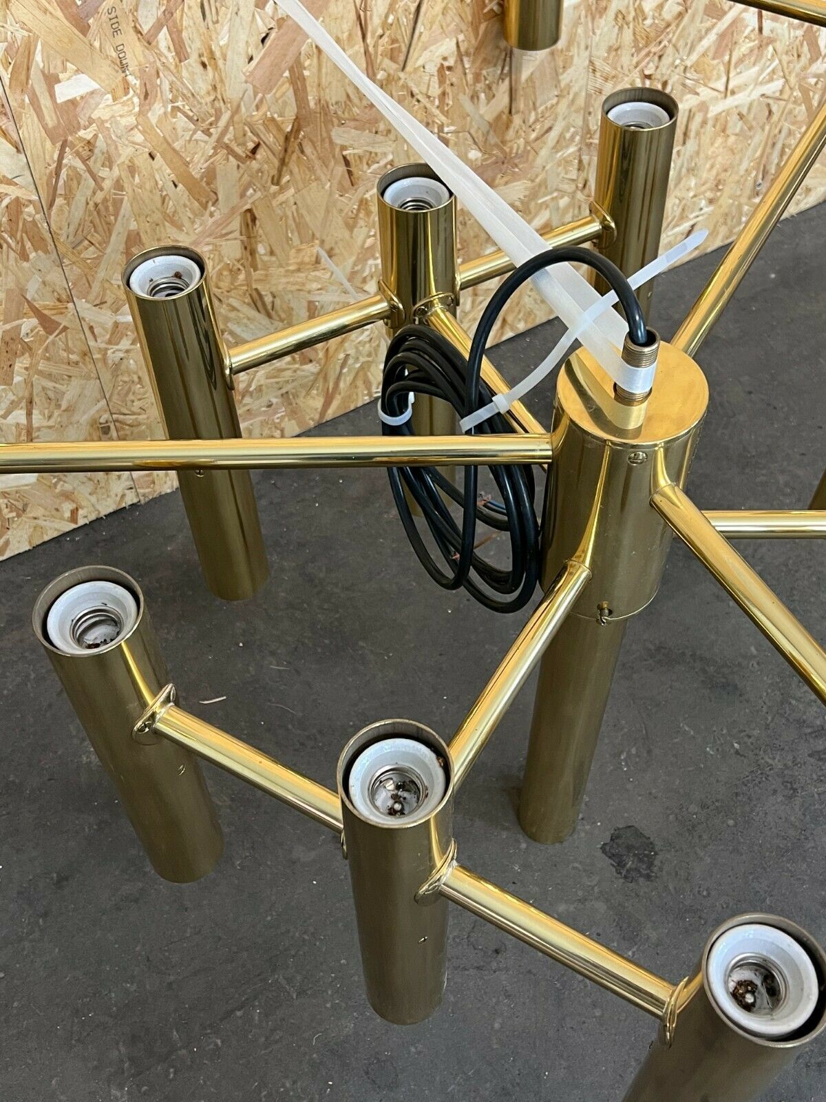 photo furniture Xxl 60s 70s Chandelier Chandelier Gaetano Sciolari For Sciolari Brass Design