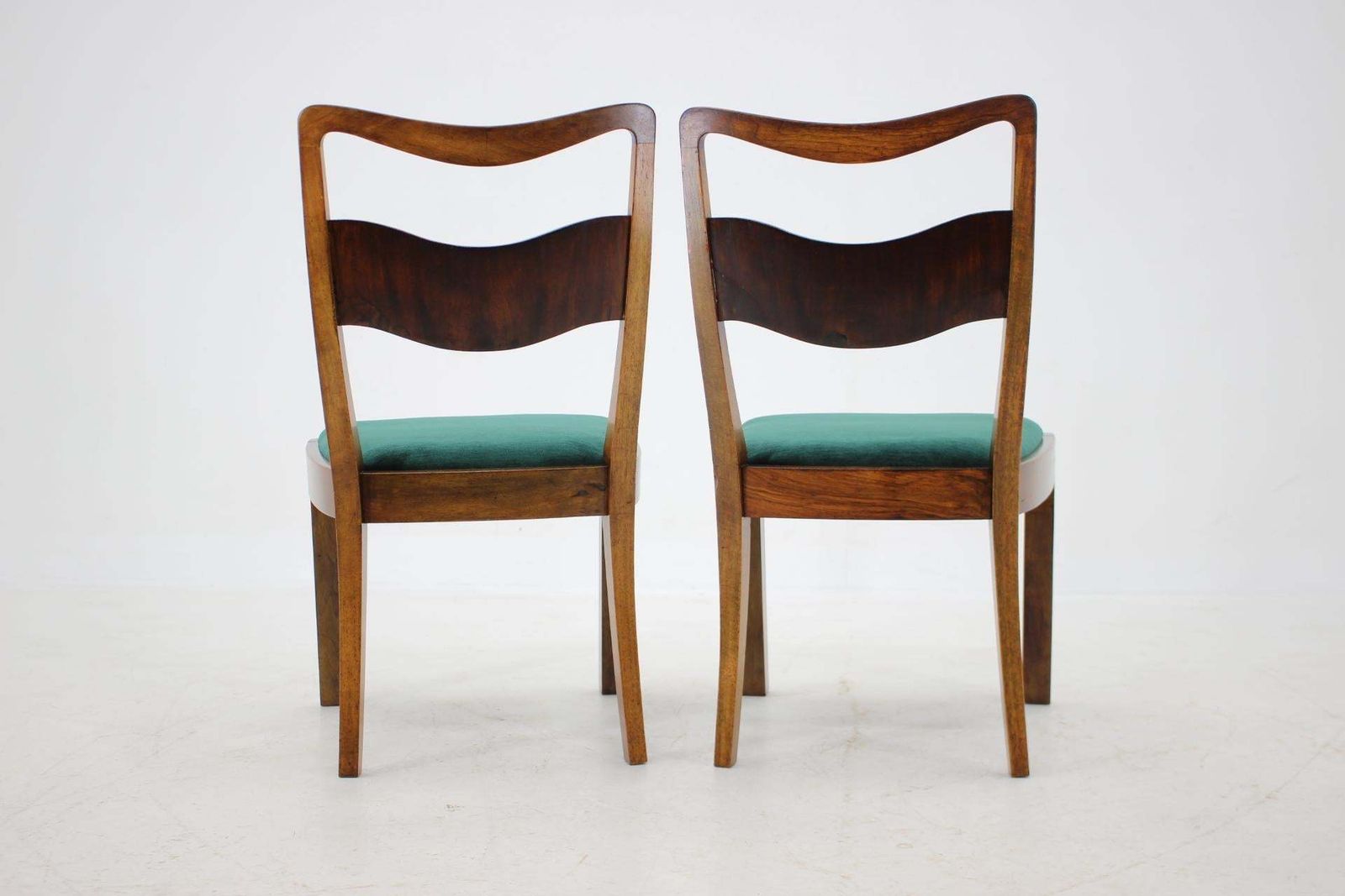 photo for sale 1930s Set Of 4 Art Deco Dining Chairs, Czechoslovakia