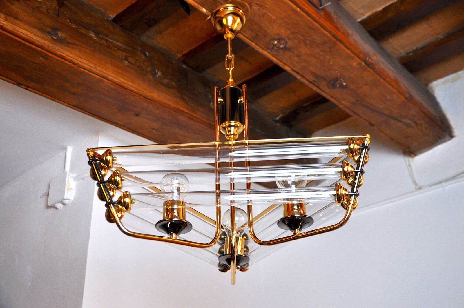 Tubular Venini Chandelier Murano Glass 1970 Italy photo furniture