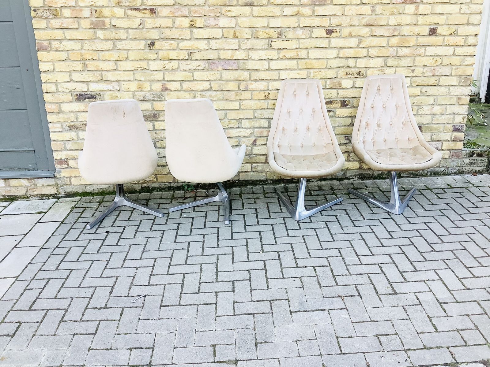 1968 Chromcraft Sculpta Unicorn (Star Trek) Swivel Chairs photo furniture