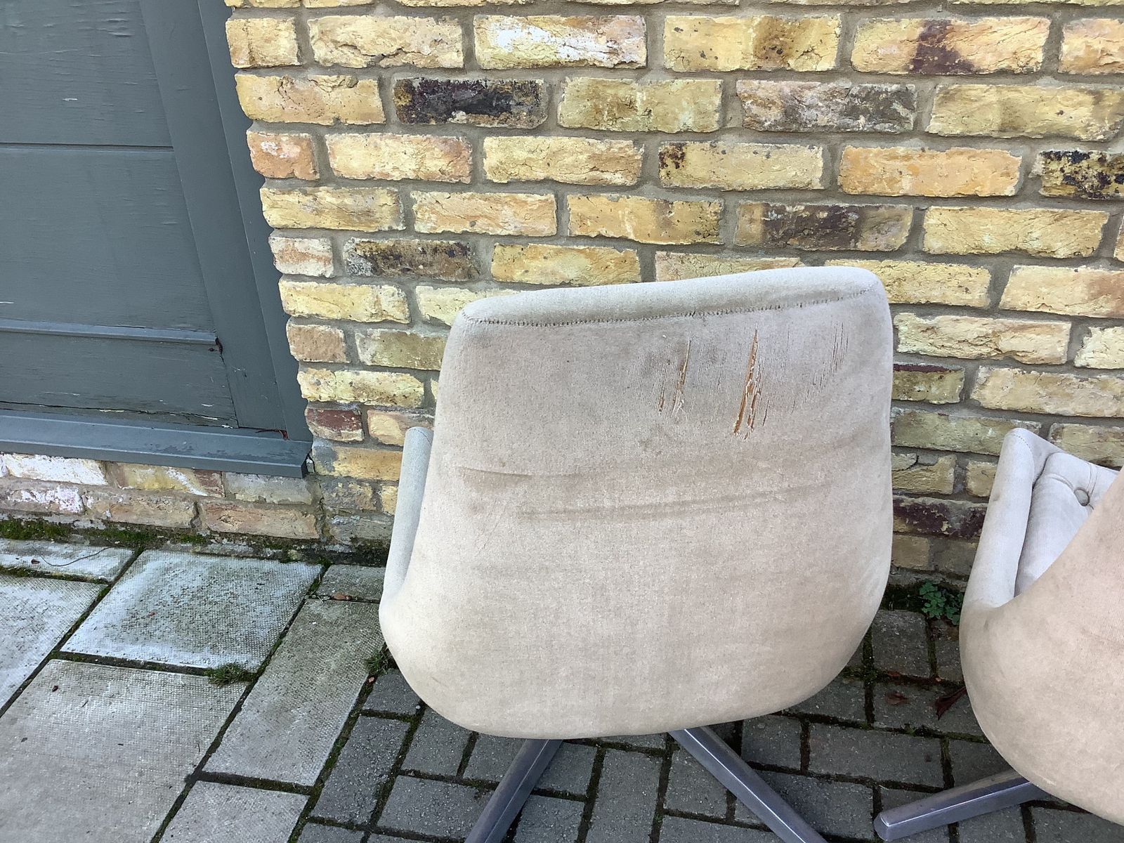 1968 Chromcraft Sculpta Unicorn (Star Trek) Swivel Chairs photo for sale