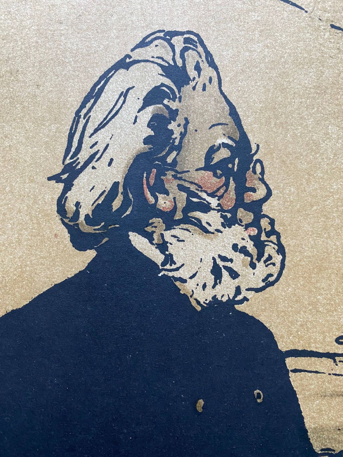 Sir William Nicholson Lithograph Of Danish Writer Henrik Ibsen Circa 1902 photo for sale