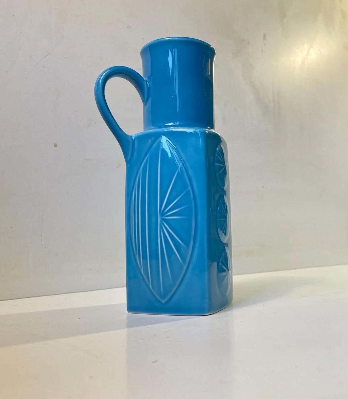 photo vinterior Light Blue Ceramic Jug Vase By Carl Harry Stålhane For Rörstrand, 1960s