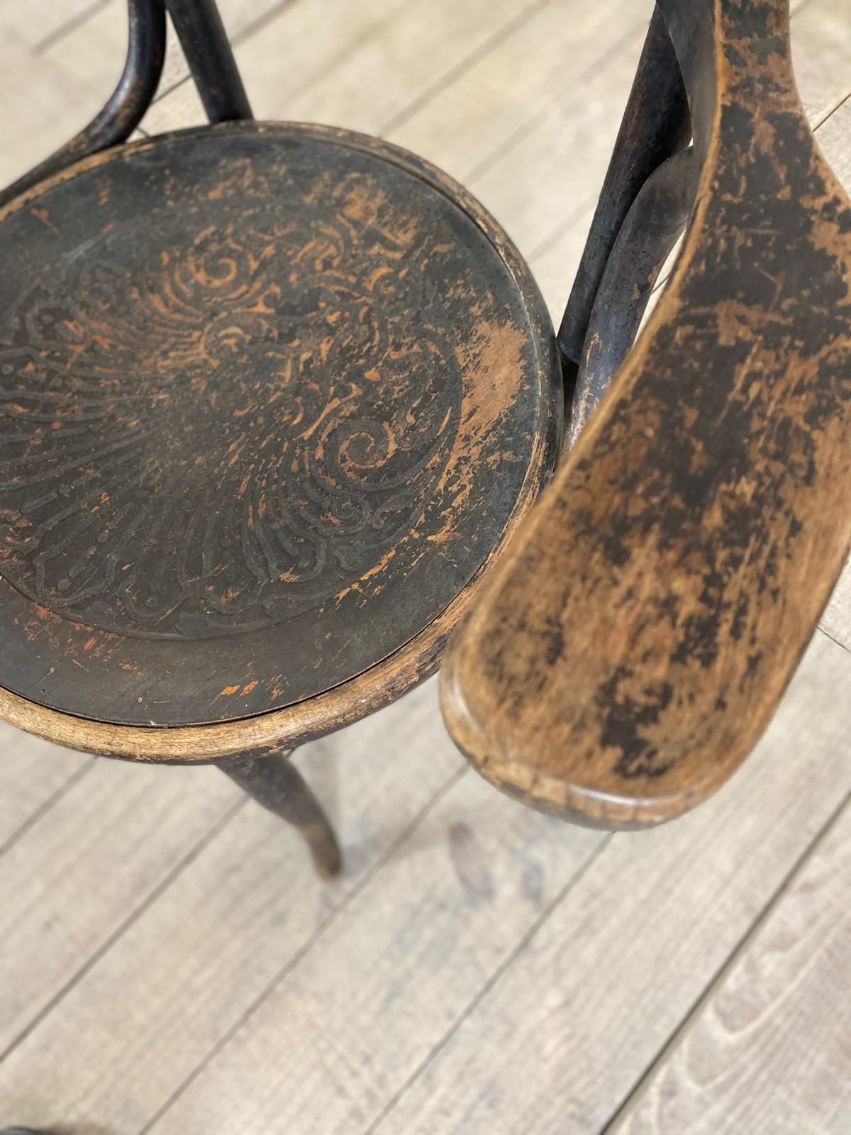 Early 1900s Antique Bentwood Fischel Armchair photo buy