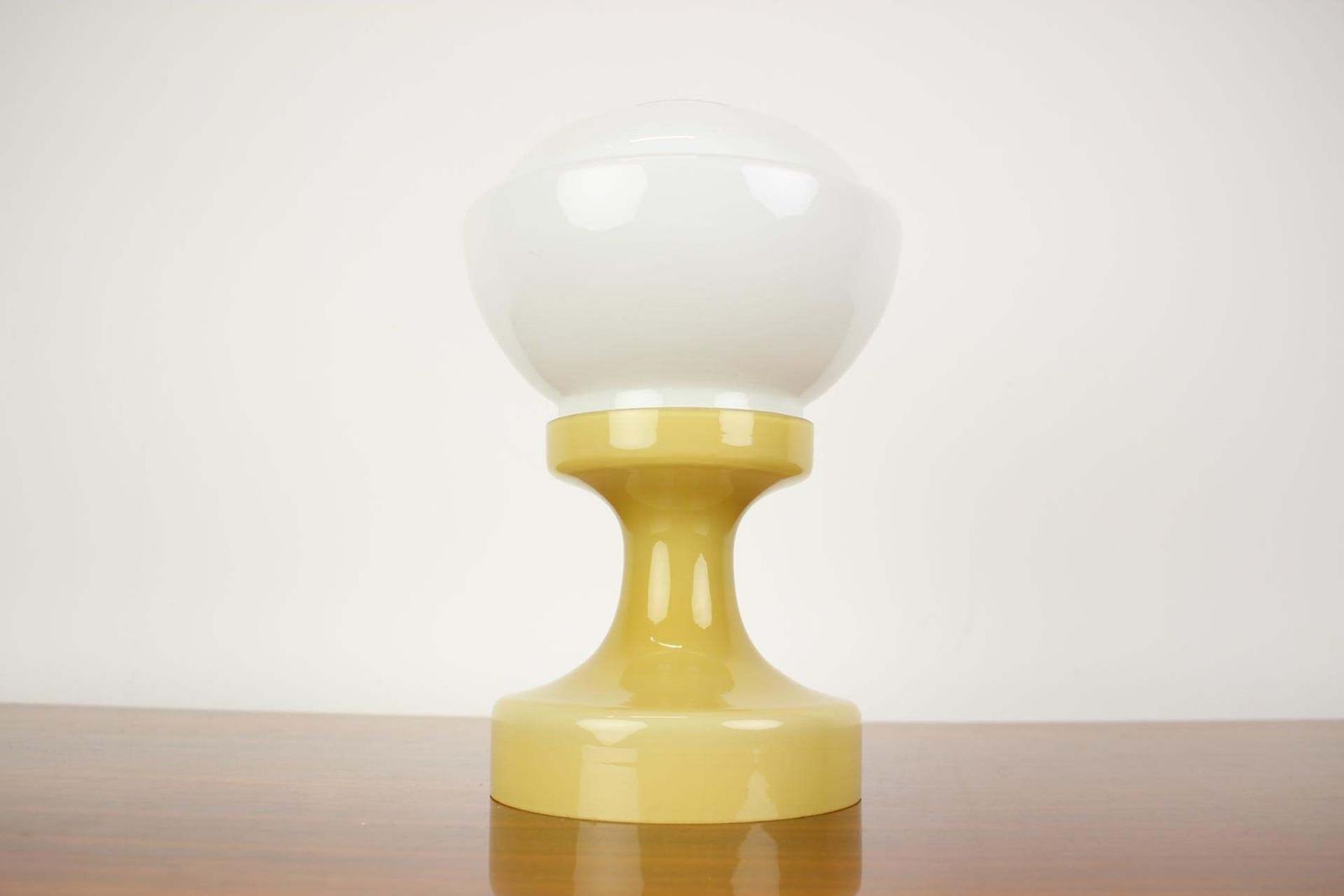 All Glass Table Lamp By Valasske Mezirici 1970s photo furniture