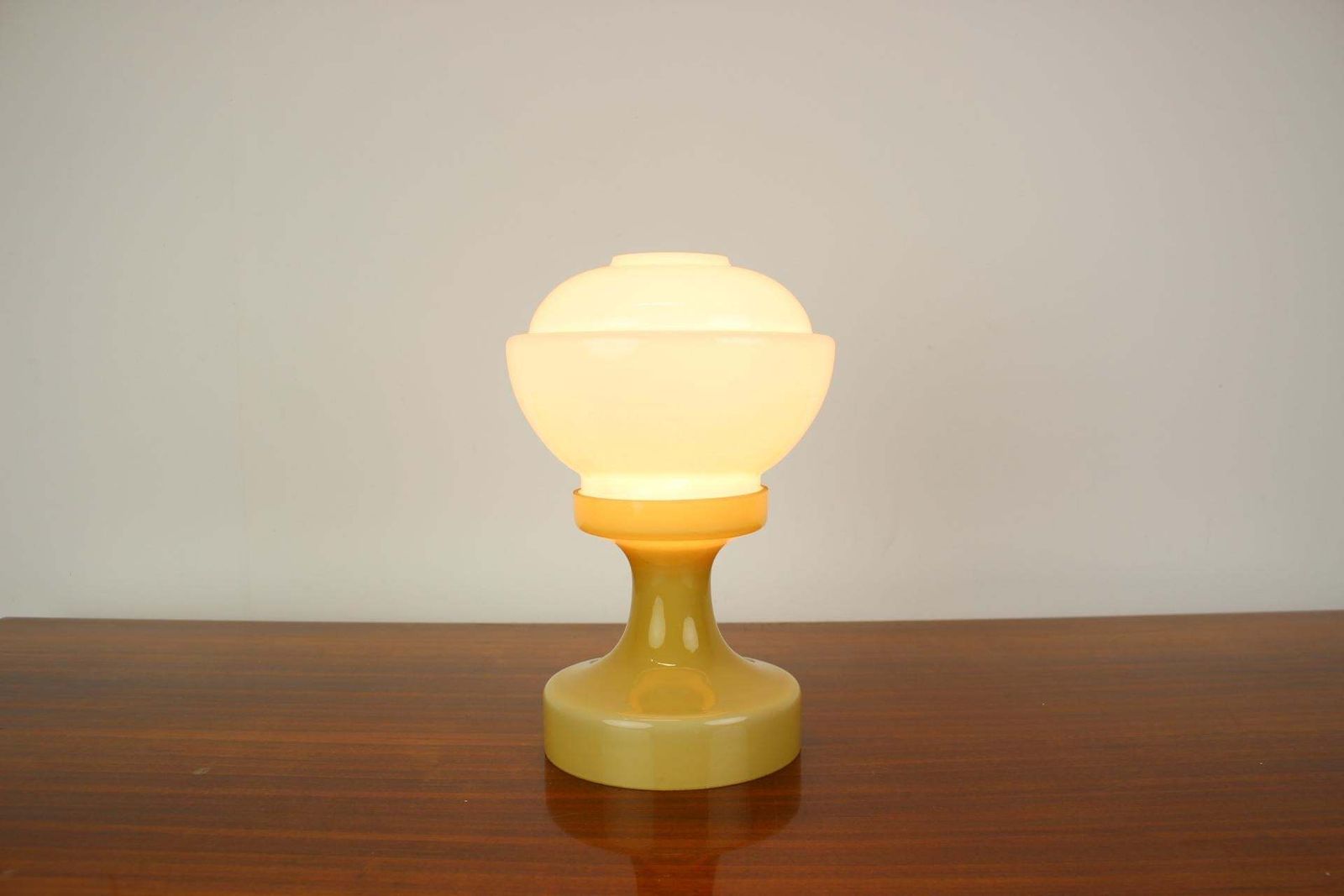 All Glass Table Lamp By Valasske Mezirici 1970s photo 336.0